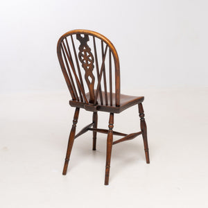 STUNNING SET OF EIGHT ANTIQUE WINDSOR DINING CHAIRS, ENGLAND 1760 - 1780