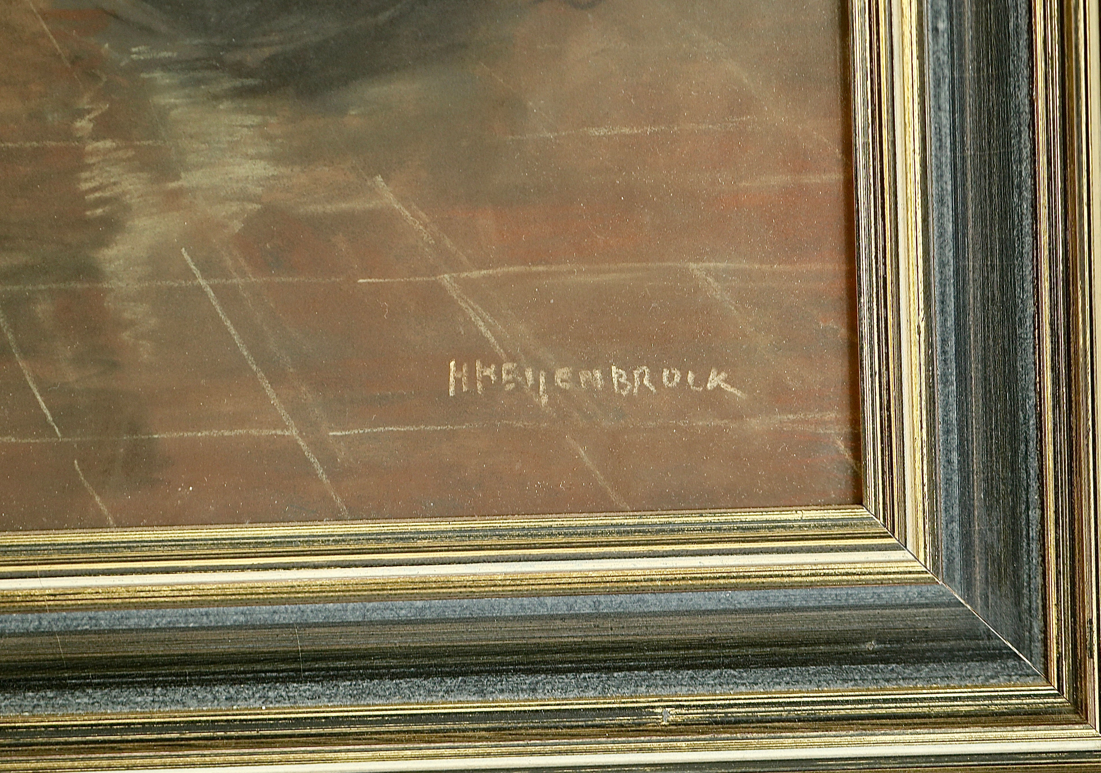 STUNNING WORK OF HERMAN HEIJENBROCK (1871-1948)