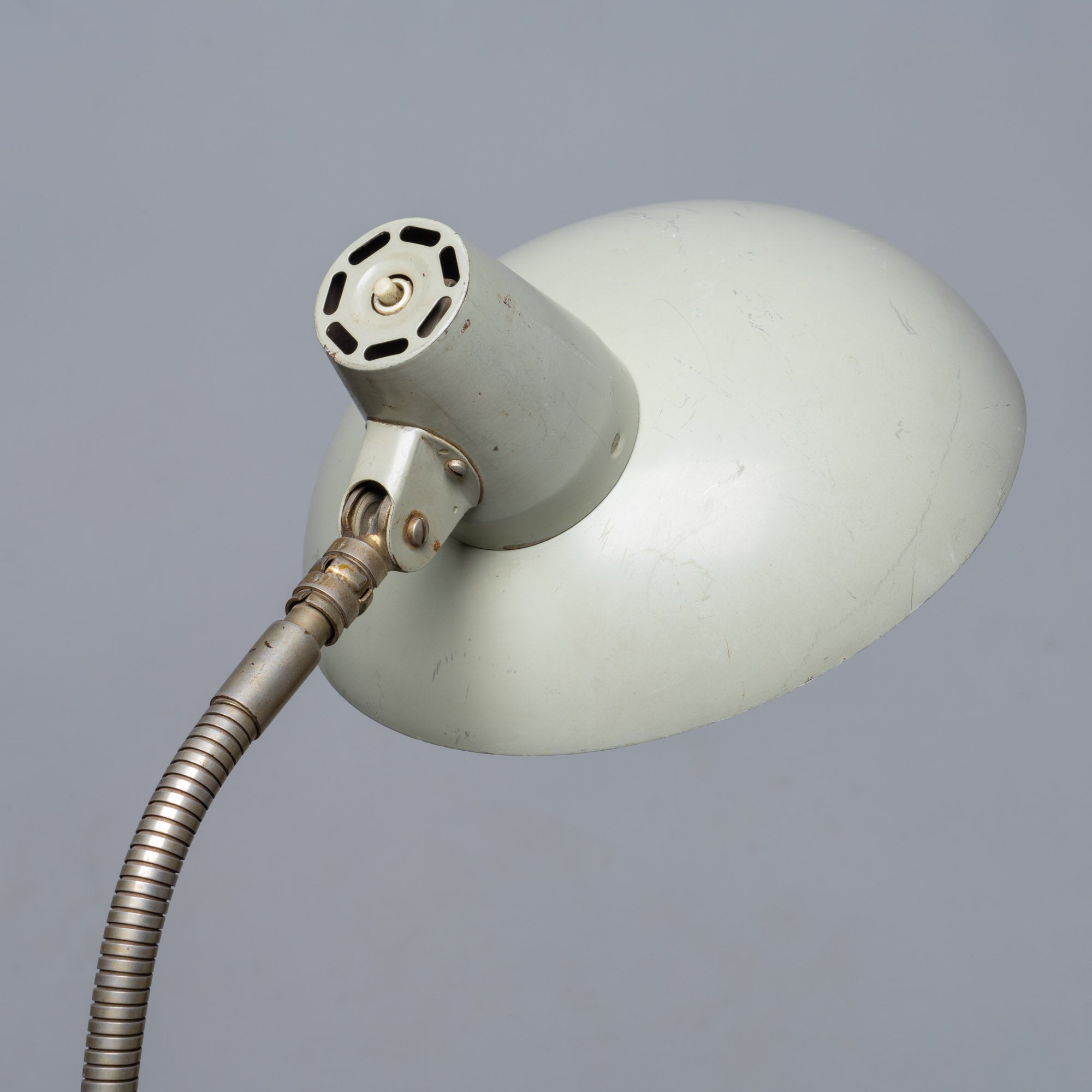 BEAUTIFUL BAUHAUS DESK LAMP, 1950S, 100 CM