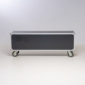 DIESEL BY MOROSO TOTAL FLIGHTCASE DRESSOIR, ON WHEELS!!