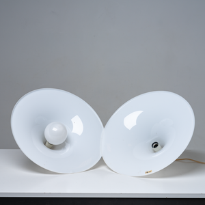 DIJKSTRA, HEKSENHOED LAMP, SET (2), DIAMETER 50 CM, 1970s