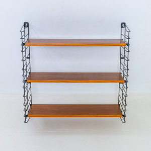 WALLRACK, TOMADO, TEAK SHELFS, ADRIAAN DEKKER, 1957