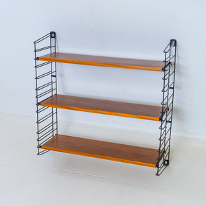 WALLRACK, TOMADO, TEAK SHELFS, ADRIAAN DEKKER, 1957