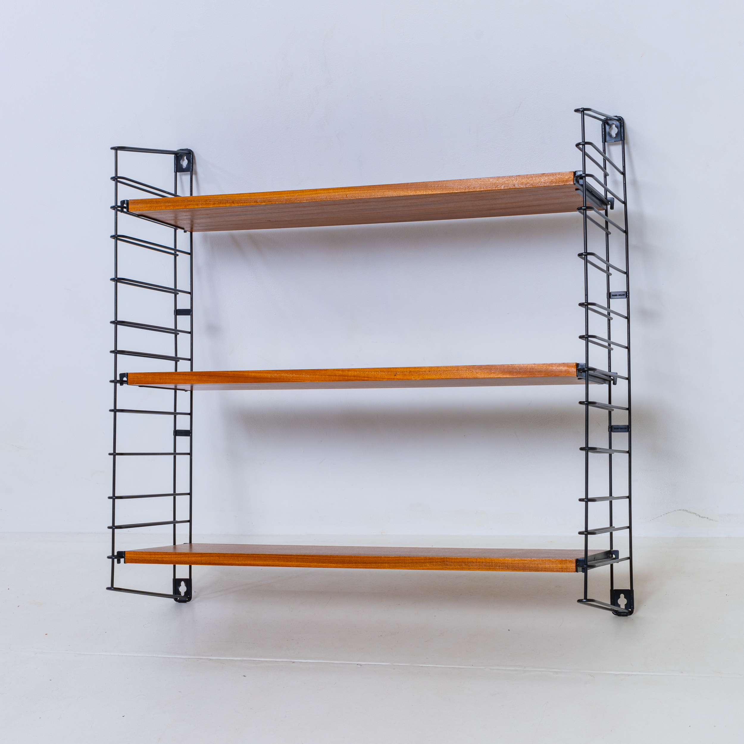 WALLRACK, TOMADO, TEAK SHELFS, ADRIAAN DEKKER, 1957