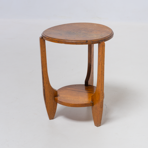 ART DECO TABLE, 1920s, DIAMETER 40 CM, HEIGHT 50 CM