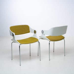EUGEN SCHMIDT SET OF 2 CONFERENCE / DINING CHAIRS, 1960S