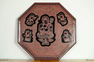 STUNNING TABLES TOPS, SOUTH EAST ASIA, MID 20TH CENTURY